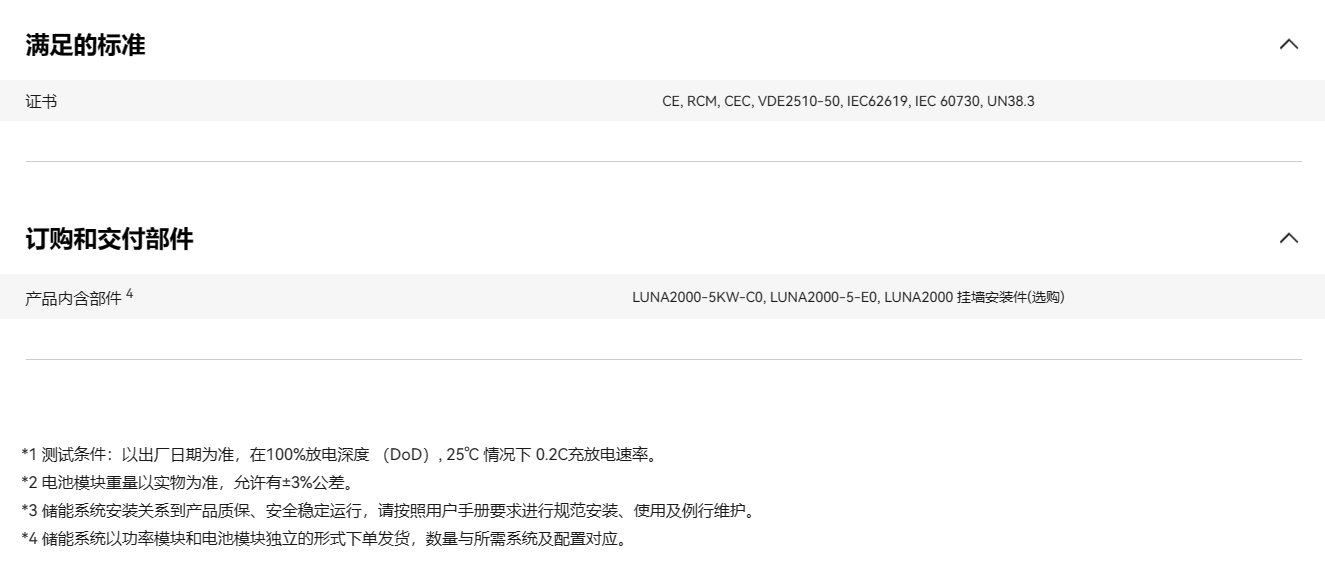 華為智能分布式儲(chǔ)能 LUNA2000-10-S0